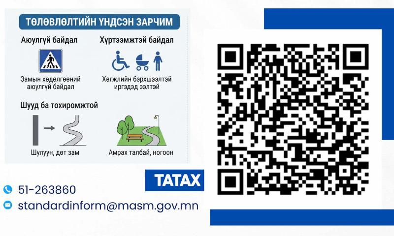 Хөгжил хүний төлөө явж байна уу гэдгийг дээрээс биш заримдаа доошоо харахад л хангалттай. Явган хүний зам бол иргэн бүр аюулгүй, саадгүй, тэгш эрхтэй зорчих ёстой нийтийн орон зай. Монгол улсад явган хүний замыг хэрхэн төлөвлөх, ямар шаардлага хангасан байхыг зохицуулсан стандарт бий.